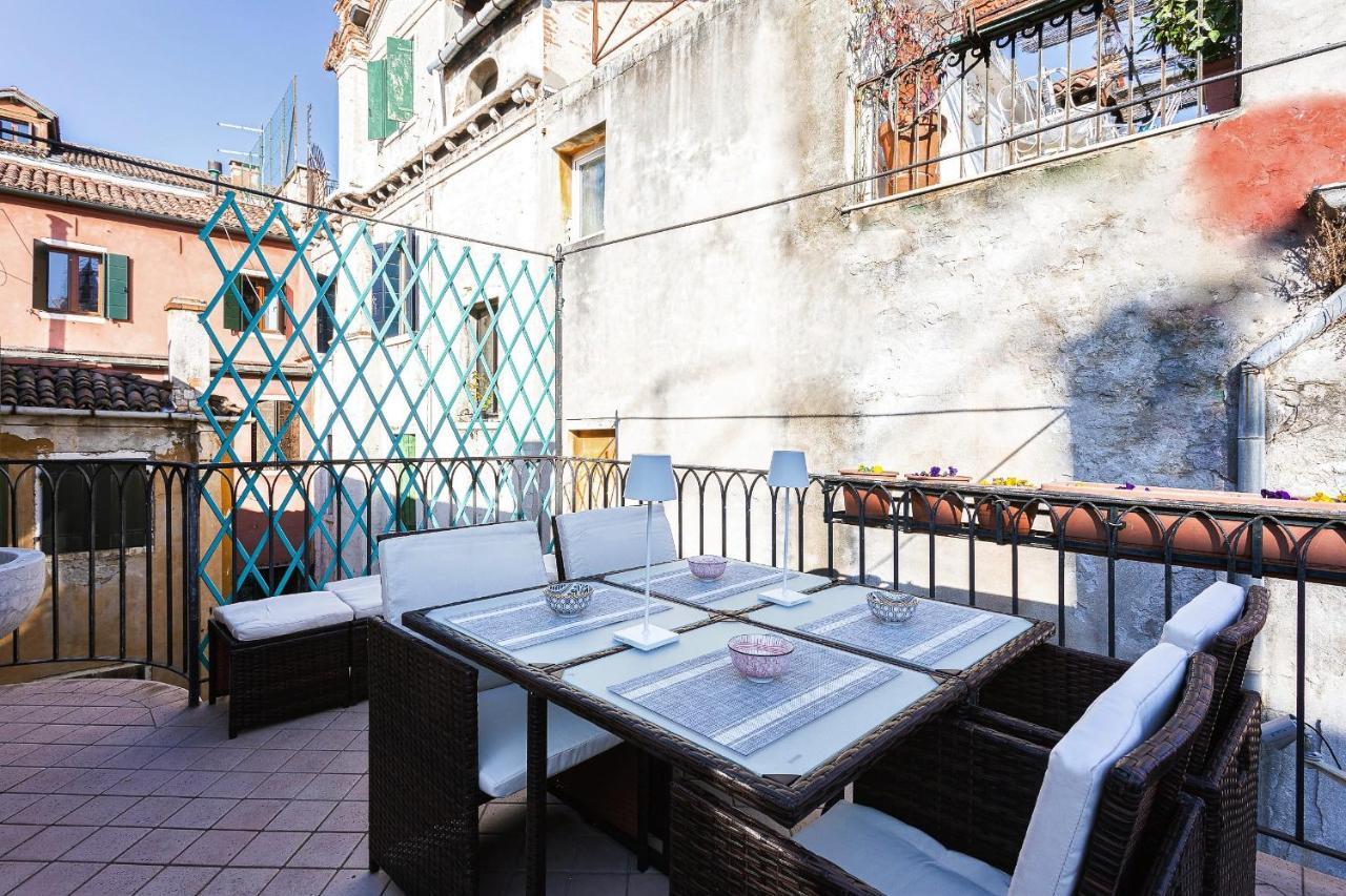 San Marco Luxury Loft With Terrace Appartement Venetië
